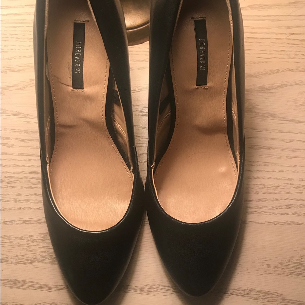 Forever 21 Black Heels